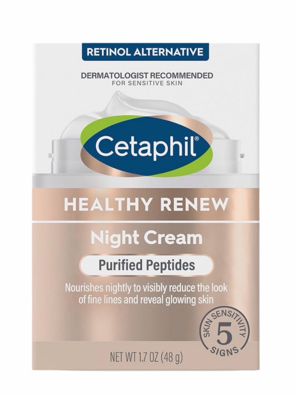 Cetaphil Healthy Renew Night Cream - Rose Gold